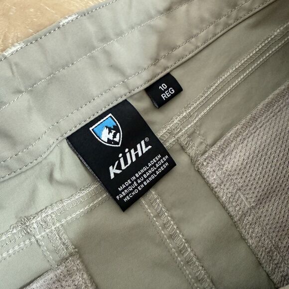 NWT Kuhl Kliffside Convertible Pants Women Sz 10 Khaki Outdoors Hiking Gorpcore - Picture 5 of 9
